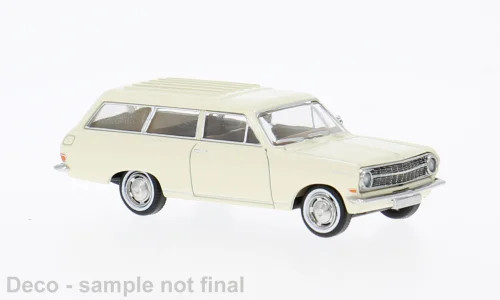 Brekina Opel Rekord A CarAVan weiß