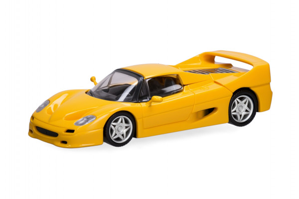 Herpa Ferrari F50 (Motorabdeckung zum Öffnen), gelb (giallo modena)