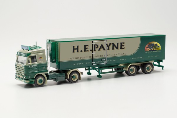 Herpa Scania 143 Kühlkoffer-Sz. „H.E. PAYNE“ (315661)