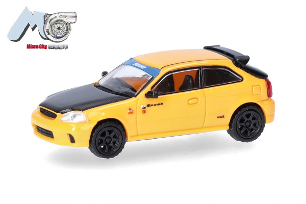 Herpai MicroCity: Honda Civic Type R (EK9), gelb