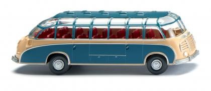 Wiking Setra S8 Reisebus beige/azurblau