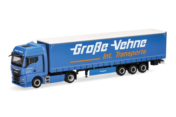 Herpa MAN TGX GX Gardinenplanen-Sz. "Große-Vehne"