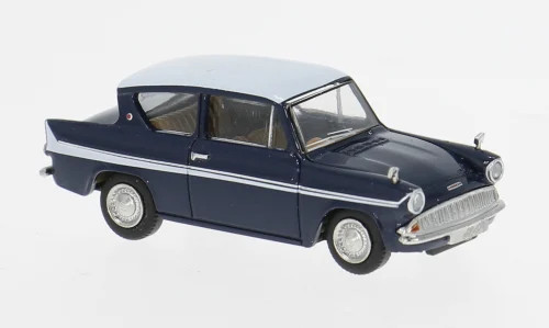 Brekina Ford Anglia d´blau/weß