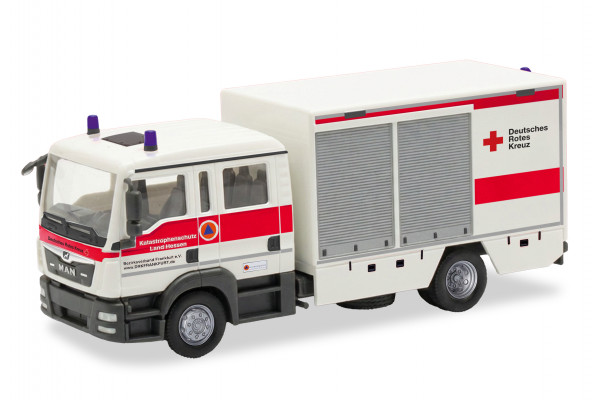 Herpa MAN TGL GW-San "DRK Frankfurt/KatS Hessen"