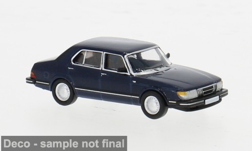 PCX87 Saab 900 Limousine (1981) dunkelblau (870759)