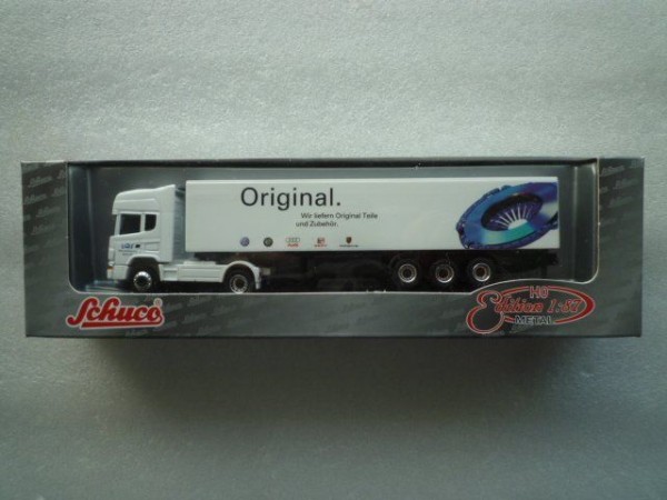 Schuco: Scania Topline Kf.-Sz. "Original Teile" (24210)