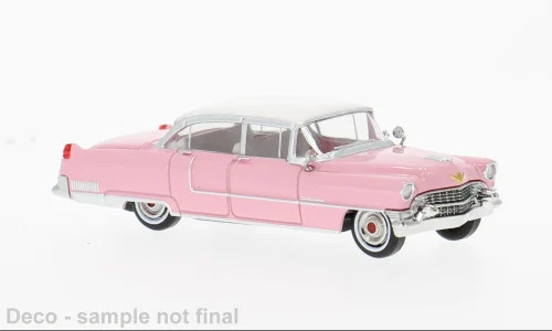 Brekina Cadillac Fleetwood 1955 pink/weiß