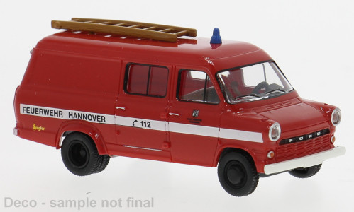 Brekina Ford Transit der "Feuerwehr Hannover"