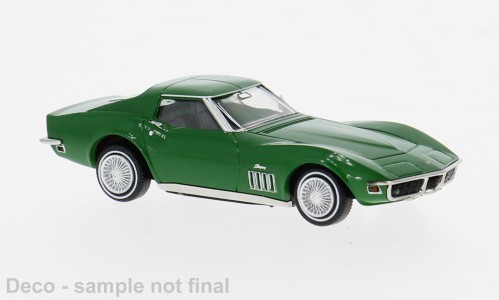 Brekina Chevrolet Corvette C3 Coupé grün