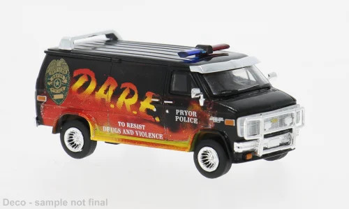 Brekina Chevrolet G20 D.A.R.E.