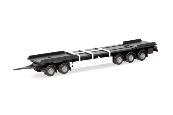 Herpa Teileservice Fahrgestell 5achs Hänger Schweden, (2 Stück)