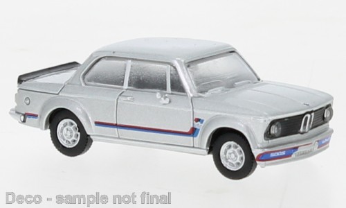 PCX87 BMW 2002 Turbo (1973) silber/Dekor (870441)