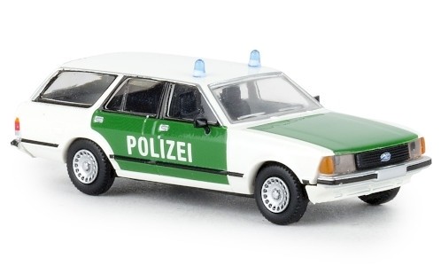 Brekina Ford Granada II Turnier (1977) "Polizei" (19505)