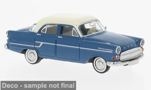 Brekina Opel Kapitän ´56 blau/weiß