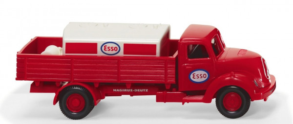 Wiking Magirus Sirius Pr.-LKW mit Tank-Aufsatz "ESSO"