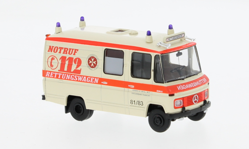 Brekina MB L508 RTW "Johanniter Frankfurt"