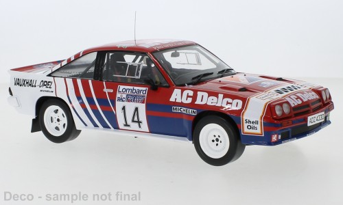 IXO Opel Manta B 400, No.14, RAC Rally, J.McRae/I.Grindrod, 1985 (RMC098)
