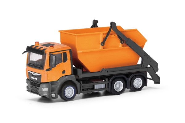 Herpa MAN TGS NN Absetzkipper AK16 kommunalorange