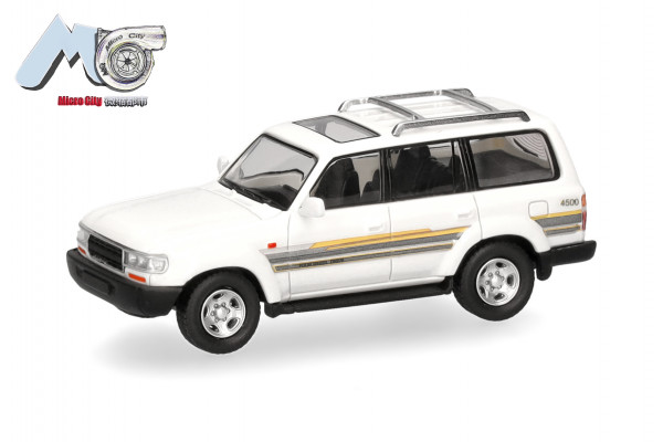 Herpa MicroCity: Toyota Landcruiser 80, weiß