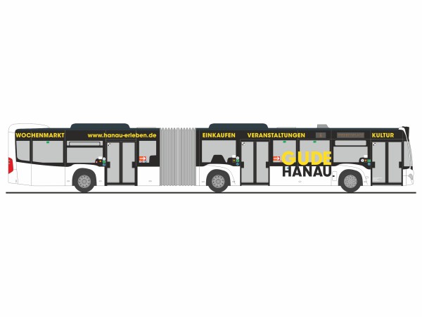 Rietze: Mercedes-Benz Citaro G '15 "Hanauer Straßenbahn - Gude"