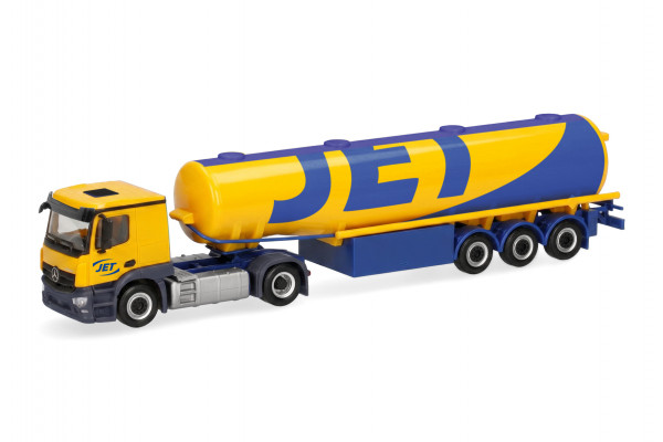 Herpa Mercedes-Benz Classicspace Benzintank-Sattelzug "Jet"