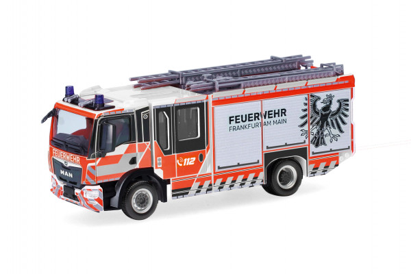 Herpa MAN TGM CC Ziegler Z-Cab Löschfahrzeug "Feuerwehr Frankfurt/Main"