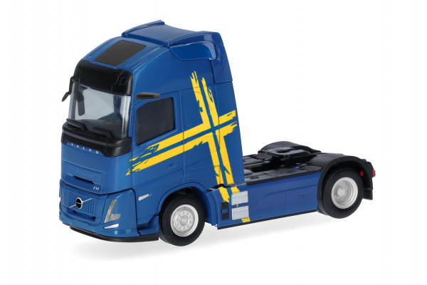 Herpa Volvo FH Aero GL XL Electric Zugmaschine 2achs, blau
