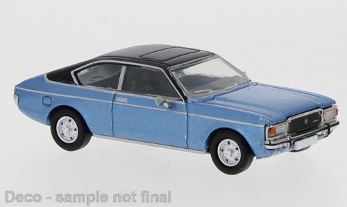 PCX87 Ford Granada MK I Coupe (1974) blau-met./matt-schwarz (870336)