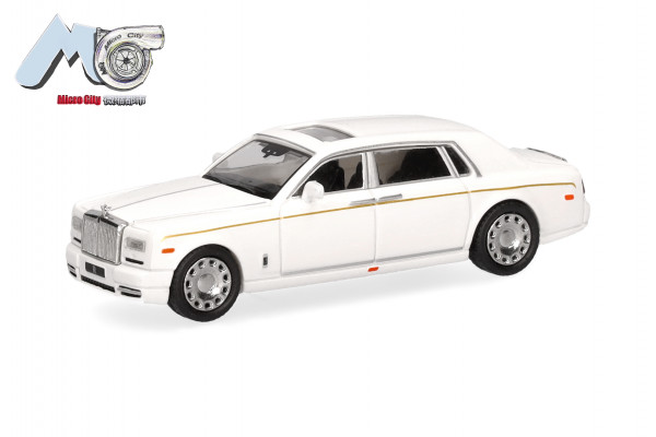 Herpa MicroCity Rolls Royce Phantom, weiß