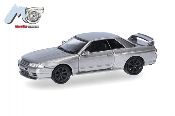 Herpa MicroCity Nissan Skyline GTR32, grau