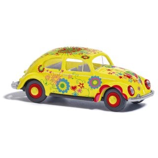 Busch VW Käfer Brezelfenster "Hippie" (52963)