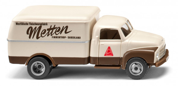 Wiking-Werbe:Opel Blitz Kasten "Metten"