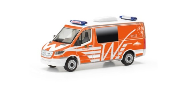 Herpa MB Sprinter '18 Halbbus "Feuerwehr Wiesbaden" (097826)