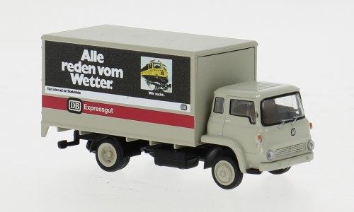 Brekina Bedford TK der DB mit "Wetterwerbung"