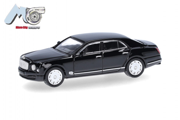 Herpa MicroCity: Bentley Mulsanne, schwarz