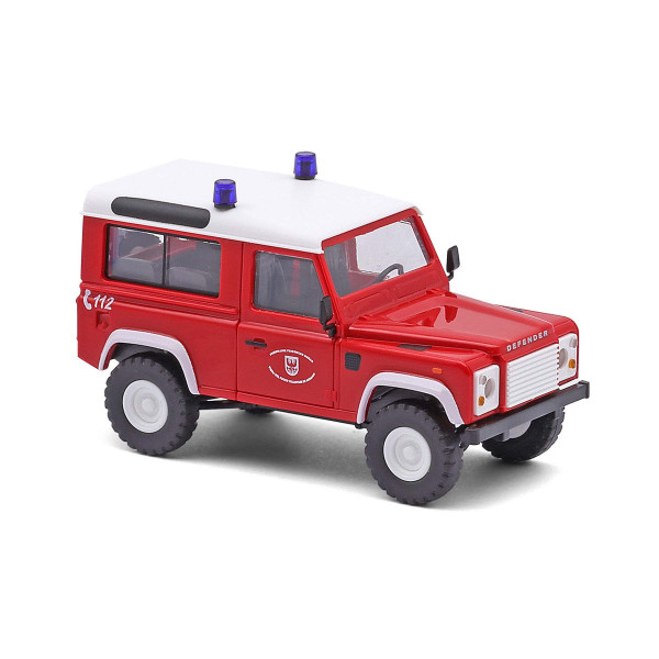 Busch Land Rover Defender 90 Station "Feuerwehr Meran" (I)