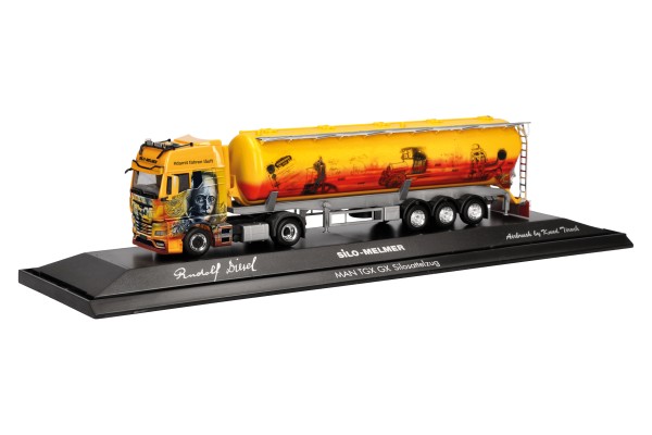 Herpa MAN TGX GX Silo-Sz. "Silo Melmer/Rudolf Diesel" (A)