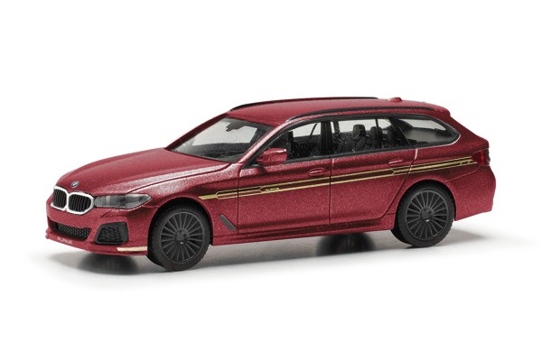 Herpa BMW Alpina B5 Touring fire red Metallic