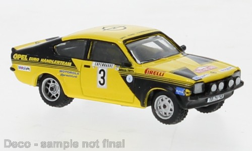 Brekina Opel Kadett C GT/E No.3 "Rallye Monte Carlo" 1976 (20403)
