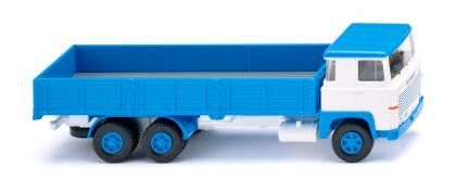 Wiking Scania 111 LBT Hochbordpr.-Lkw weiß/himmelblau (043310)