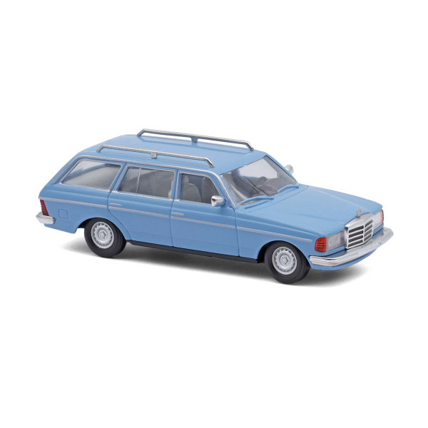 Busch: Mercedes-Benz S 123 (mit Rechteckscheinwerfern und Barockfelgen), chinablau