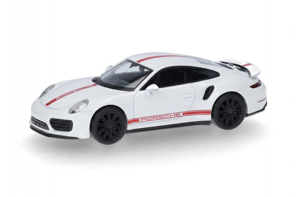 Herpa Porsche 911 (991) Turbo carraraweiß