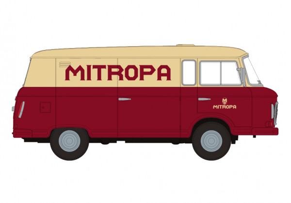 Brekina Barkas B1000Van "Mitropa"