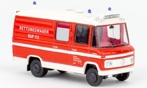 Brekina Mercedes L 508 RTW "Berufsfeuerwehr Solingen" (36921)