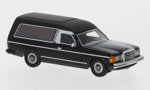 BoS Mercedes W123 "Bestattungswagen" (1977) schwarz (87685)