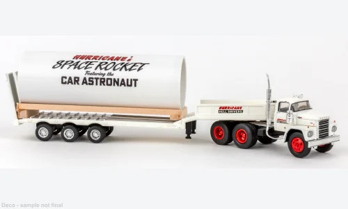 Brekina Dodge LCF mit Abschußrampe für Rakete