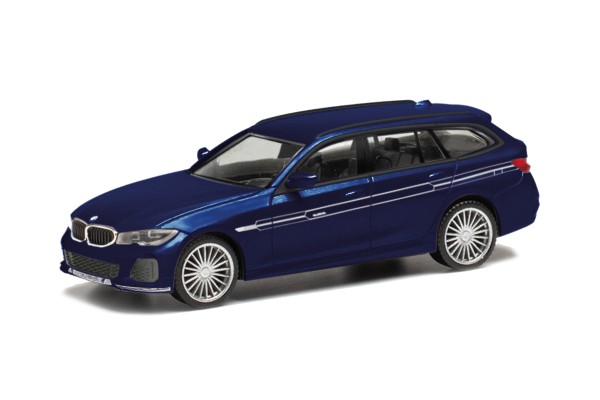 Herpa BMW Alpina B3 (G21) Touring, tansanitblau metallic