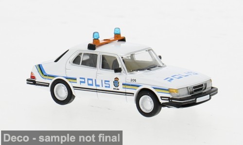 PCX87 Saab 900 Limousine (1981) "Polis" (S) (871147)