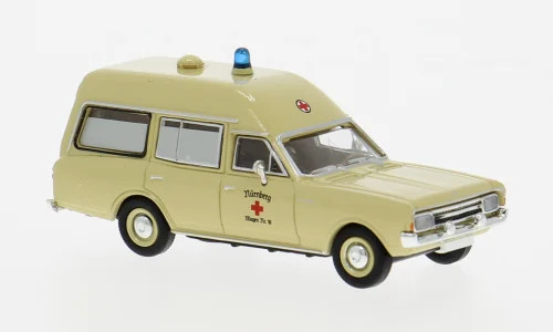Brekina Opel Rekord C KTW "DRK Nürnberg"
