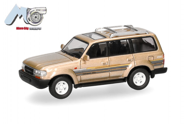 Herpa MicroCity: Toyota Landcruiser 80, champagnergold